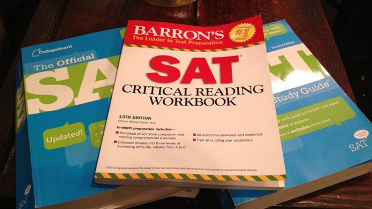 Popular SAT preparation books