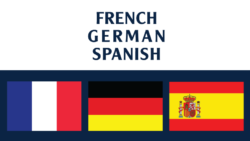French – German – Spanish
