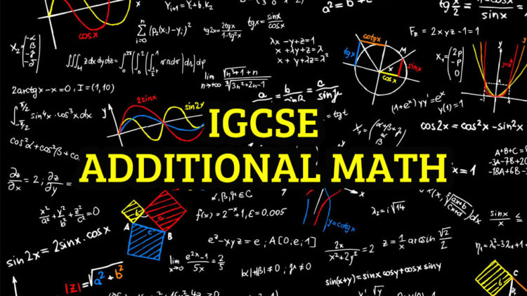 IGCSE Additional Math tutoring